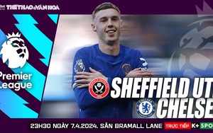Nhận định Sheffield vs Chelsea, vòng 32 Ngoại hạng Anh (23h30 hôm nay)