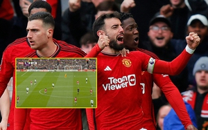 Sao MU ghi bàn từ khoảng cách hơn 44m, được fan khen hết lời, ví von hay không kém Kevin De Bruyne