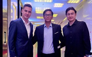 Filip Nguyễn gây sốt với ảnh chụp chung Văn Lâm ở đám cưới Quang Hải, CĐV Việt Nam yên tâm khi thấy 2 thủ môn đẳng cấp