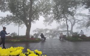 Thời tiết ngày 10/4: Bắc Bộ có mưa dông và sương mù