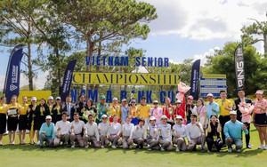Giải golf Trung niên Quốc gia 2024 khép lại thành công