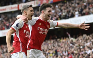 Bảng xếp hạng Ngoại hạng Anh vòng 37 hôm nay: Arsenal đòi lại ngôi đầu từ Man City