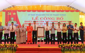 Công nhận Bảo vật quốc gia đối với Mộc bản chùa Dâu