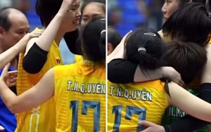 Thanh Thúy bật khóc sau khi ghi điểm giúp đội nhà vào bán kết, CĐV xúc động vì 4T nén đau thi đấu