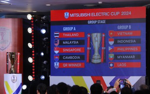 AFF Cup 2024: Đội tuyển Việt Nam tái ngộ Indonesia, Philippines, Myanmar và Lào
