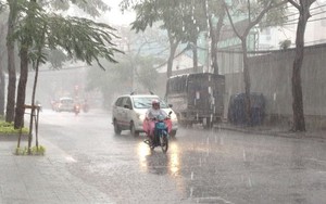 Cảnh báo mưa đá, lốc sét tại Trung Bộ, Tây Nguyên và Nam Bộ