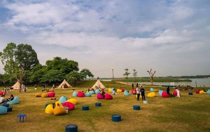 Hà Nội xây dựng công viên đa chức năng ở bãi giữa sông Hồng