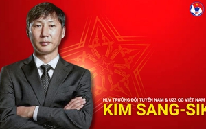 CHÍNH THỨC: HLV Kim Sang Sik dẫn dắt đội tuyển Việt Nam với bản hợp đồng 2 năm