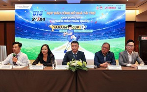 38 đội bóng dự giải bóng đá Thiếu niên toàn quốc Yamaha Cup 2024