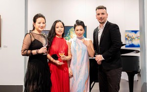 Violinist Trịnh Minh Hiền, cellist Hà Miên biểu diễn cùng thần đồng âm nhạc Rumani