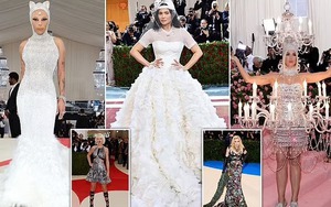 Những 'thảm họa' trang phục trên thảm đỏ Met Gala nhiều năm qua