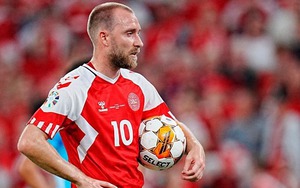 Eriksen góp mặt trong danh sách đội tuyển Đan Mạch đá EURO 2024