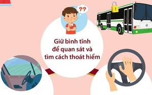 Dạy trẻ cách khi xe ô tô bị khóa