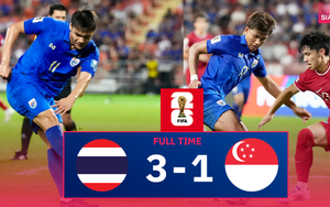 Thái Lan bị loại dù ghi 3 bàn, ĐT Trung Quốc ‘lách qua khe cửa hẹp’ để đi tiếp ở vòng loại World Cup