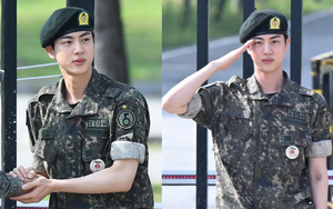 Trai đẹp toàn cầu Jin 'gây bão' truyền thông khắp thế giới khi xuất ngũ