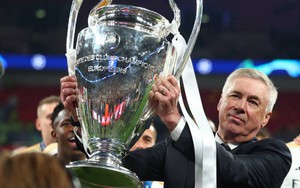 Lập kỷ lục 5 lần giành Champions League, Ancelotti khiến Mourinho cũng phải ‘ngả mũ’