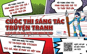 Thi sáng tác truyện tranh giành cơ hội đi Pháp