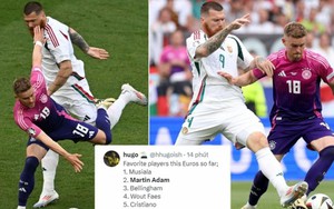 Cầu thủ 'bụng bia' lại gây sốt ở trận Hungary thua Đức, không buồn dù bị chỉ trích về thể hình