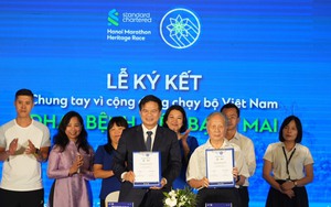 Giải Marathon Di Sản Hà Nội 2024 hoàn tất công đoạn đo đường và chạy thử