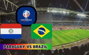 Link xem trực tiếp bóng đá Brazil vs Paraguay, Copa America 2024 (8h hôm nay, 29/6)