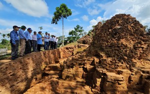 Nhiều phát hiện quan trọng khi khai quật di tích quốc gia Tháp đôi Liễu Cốc