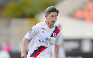 Giật mình với 'siêu lão tướng' người Nhật: Đá bóng khi Messi chưa ra đời, Ronaldo mới 1 tuổi và giờ vẫn chưa có dấu hiệu giải nghệ