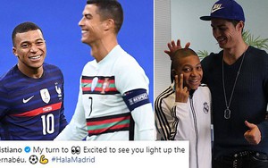 Ronaldo gửi thông điệp đến Mbappe ngày gia nhập Real Madrid, nói điều khiêm tốn gây bão mạng