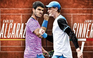 Sinner đối đầu nảy lửa với Alcaraz ở bán kết Roland Garros