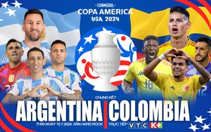 Nhận định, dự đoán kết quả Argentina vs Colombia (07h00, 15/7), chung kết Copa America 2024