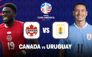 Lịch thi đấu bóng đá hôm nay 13/7: Trực tiếp Canada vs Uruguay