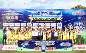 Giải U13 toàn quốc Yamaha Cup 2024: SLNA bảo vệ thành công ngôi vô địch