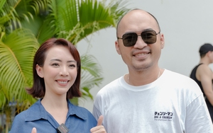 'Anh trai' Tiến Luật 'vượt chông gai' về giúp bà xã Thu Trang ra mắt dự án mới