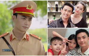 Thượng úy Nghiêm 'vô tâm' trong 'Sao Kim bắn tim sao Hỏa', ngoài đời lại hết mực yêu vợ thương con