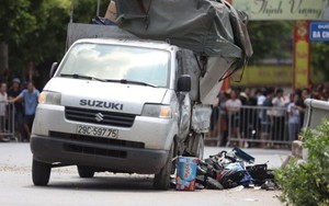 Xác định có người tử vong trong vụ tai nạn liên hoàn tại Hoài Đức, Hà Nội