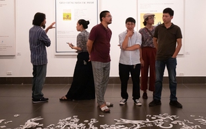 “Tạm biệt nghệ thuật”: Triển lãm độc đáo của họa sĩ Quách Bắc