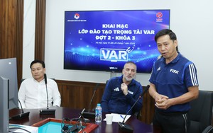 Khai mạc lớp đào tạo trọng tài VAR khóa 3