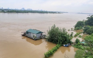 Ứng phó với bão số 2: Mực nước các sông, hồ điều hòa trên địa bàn Hà Nội cơ bản được giữ ở mức thấp