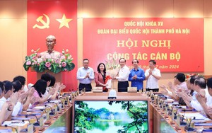 Bà Bùi Thị Minh Hoài được bầu làm Trưởng đoàn đại biểu Quốc hội thành phố Hà Nội