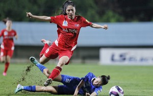 'Hotgirl' Thanh Nhã cùng Hà Nội mất ngôi nhì bảng giải bóng đá nữ VĐQG 2024
