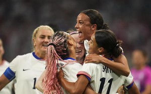Bóng đá nữ Olympic 2024: Mỹ vẫn là thế lực đáng gờm