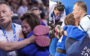 Nhà vô địch thế giới của Nhật Bản gào khóc nức nở sau khi bị loại ở Olympic trong 3 phút, khiến HLV phải dỗ dành 