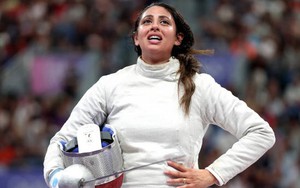 Kiếm thủ Ai Cập gây sốt khi mang bầu 7 tháng vẫn thắng trận ở Olympic 2024