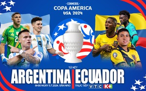 Nhận định bóng đá Argentina vs Ecuador, tứ kết Copa America (08h00, 5/7)