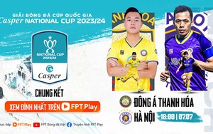 Link xem trực tiếp bóng đá Thanh Hóa vs Hà Nội, chung kết Cúp quốc gia (18h hôm nay)