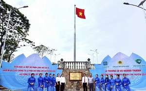Quảng Ninh: Khánh thành cột cờ Tổ quốc trên đảo Thanh Lân - Cô Tô