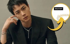 Trang sức xa xỉ của Fred bán hết chỉ vài giờ sau khi Jin BTS trở thành đại sứ
