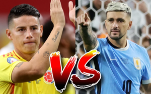 Dự đoán tỉ số Uruguay vs Colombia: Bất phân thắng bại, ít bàn thắng