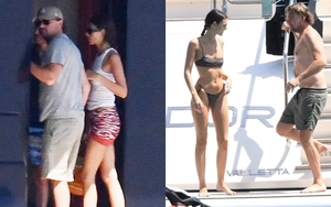 Siêu mẫu Italia kém 24 tuổi như hình với bóng bên tài tử Leonardo DiCaprio