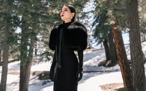 Lệ Quyên nằm giữa trời tuyết -12 độ C trong MV mới