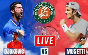 Link xem trực tiếp Djokovic vs Musetti, vòng bán kết đơn nam Olympic 2024 (00h00 hôm nay)
